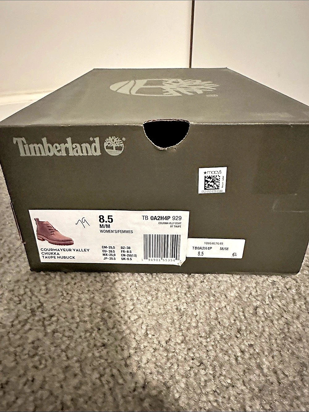 Timberland Courma Guy Valley Chukka Boots Brown US 8.5